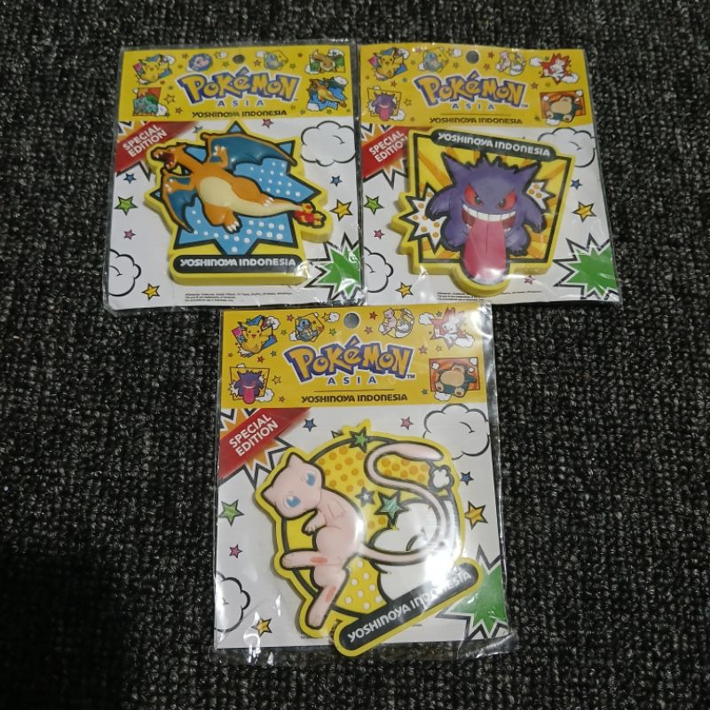 Pokemon x Yoshinoya Fridge Magnet Special Edition