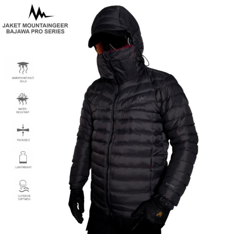 jaket puffer mountaingeer BAJAWA PRO series - jaket gunung gelembung mountaingeer BAJAWA PRO series