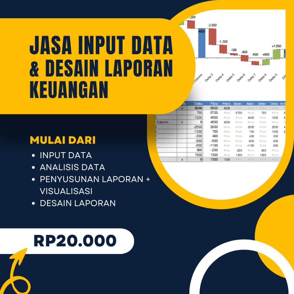 jasa Input Data & desain Laporan Keuangan