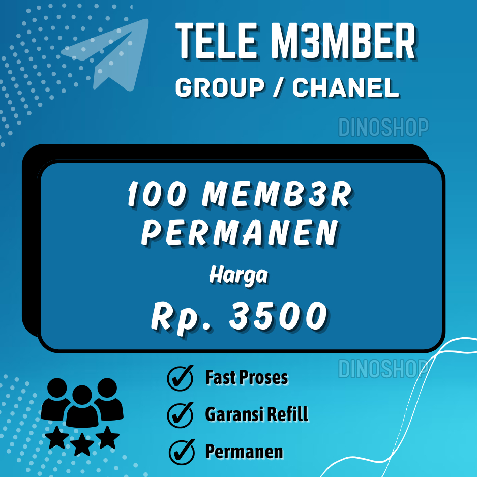 TERMURAH Tambah Member Group/Channel Telegram | Anggota Channel Telegram | Member Grup Tele
