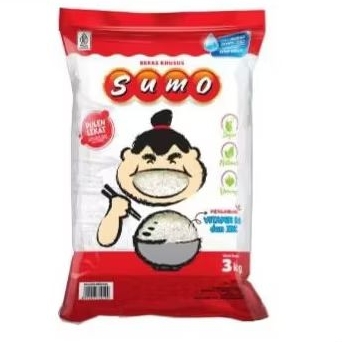 

Sumo Beras Pulen Fortifikasi Kemasan Merah 3 kg