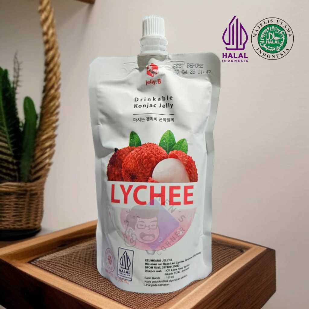 

Keumkang Jelly B Lychee 150 ML Halal / Jelly Korea Halal / Jeli Korea