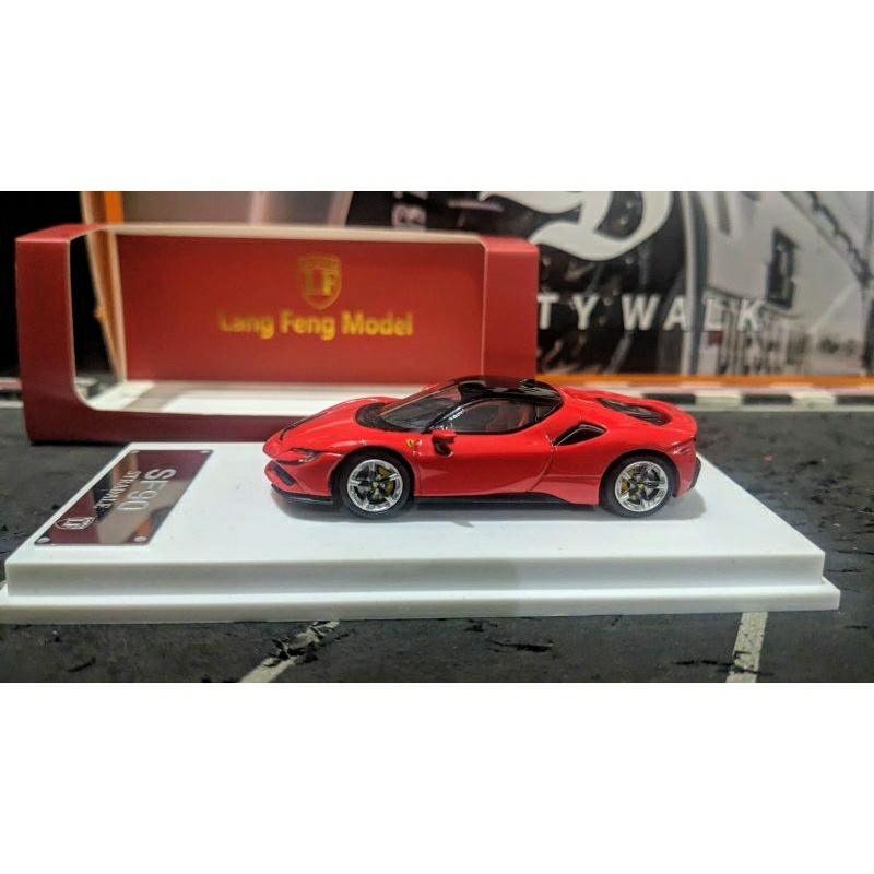 Diecast Lang Feng Model LF Model Ferrari SF90 Stradale Red