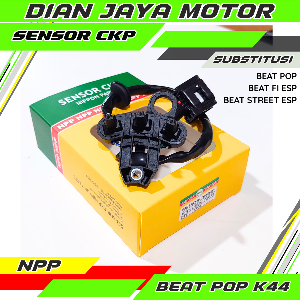 NPP Sensor CKP Beat Pop Beat Street K25 Beat fi Esp Beat sporty 2015-2019 K81 K25 CKP Spul kaki 3 Cr