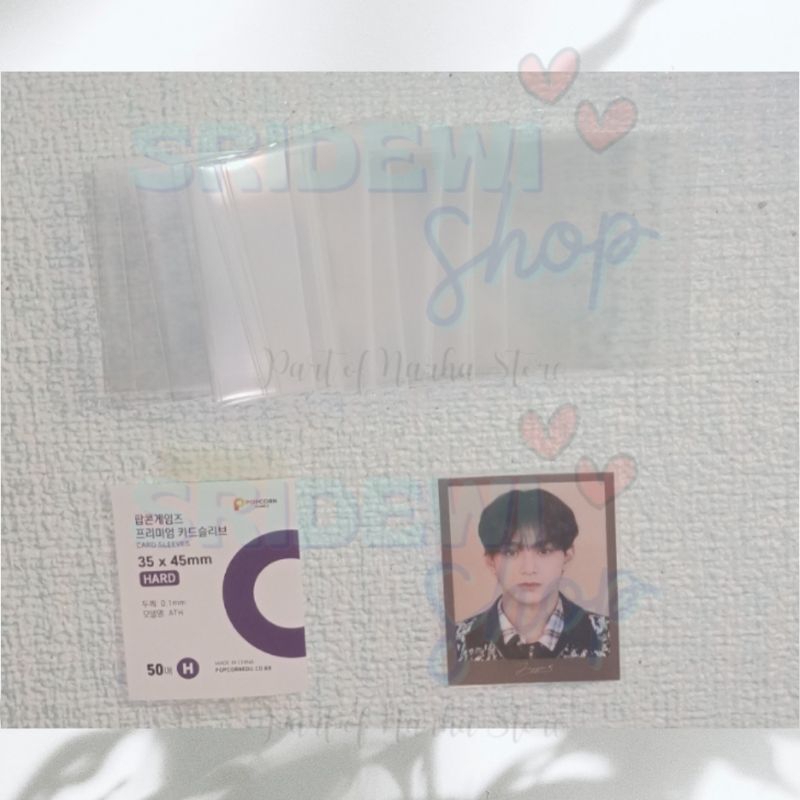 Sharing Inner Sleeve ID Photo Photocard Popcorn & Daiso