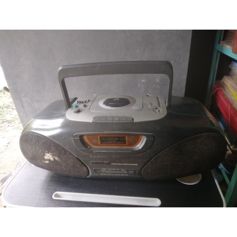 RADIO TAPE COMPO POLYTRON GRAND BAZZOKE UKURAN JUMBO
