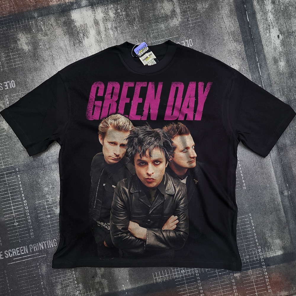 GREEN DAY kaos GREEN DAY kaos band GREEN DAY oversize -treasyre merch
