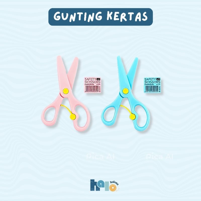 

Halo Halona Gunting Kertas Premium Tidak Tajam dan Aman Anak