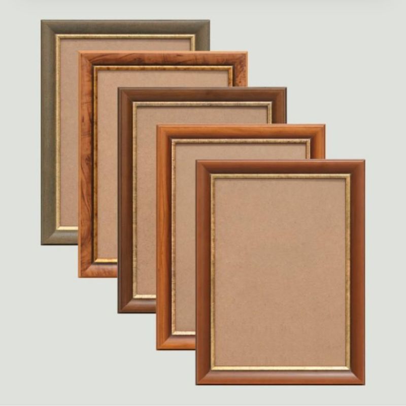 Bingkai A3 12RS 30x45 12R 30x40 Pigura Frame Foto Kayu A178 - Espresso, 30x45 cm