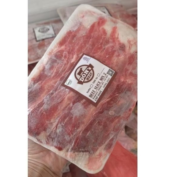 

Beef Slice Mix Fat 500 gr