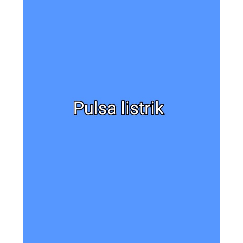 Token pulsa listrik