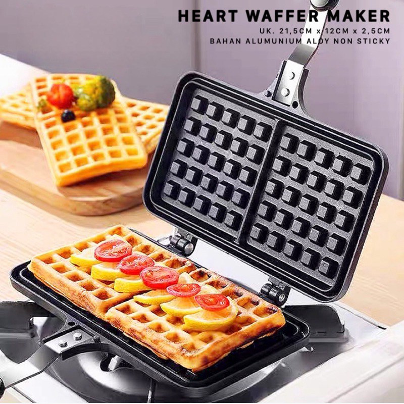 WAFFLE MAKER / CETAKAN PEMBUAT WAFFLE KOMPOR