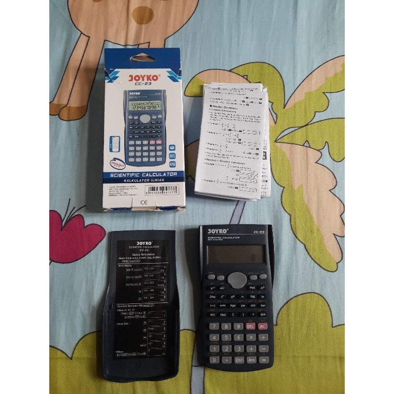 

kalkulator scientific joyko cc-23 preloved