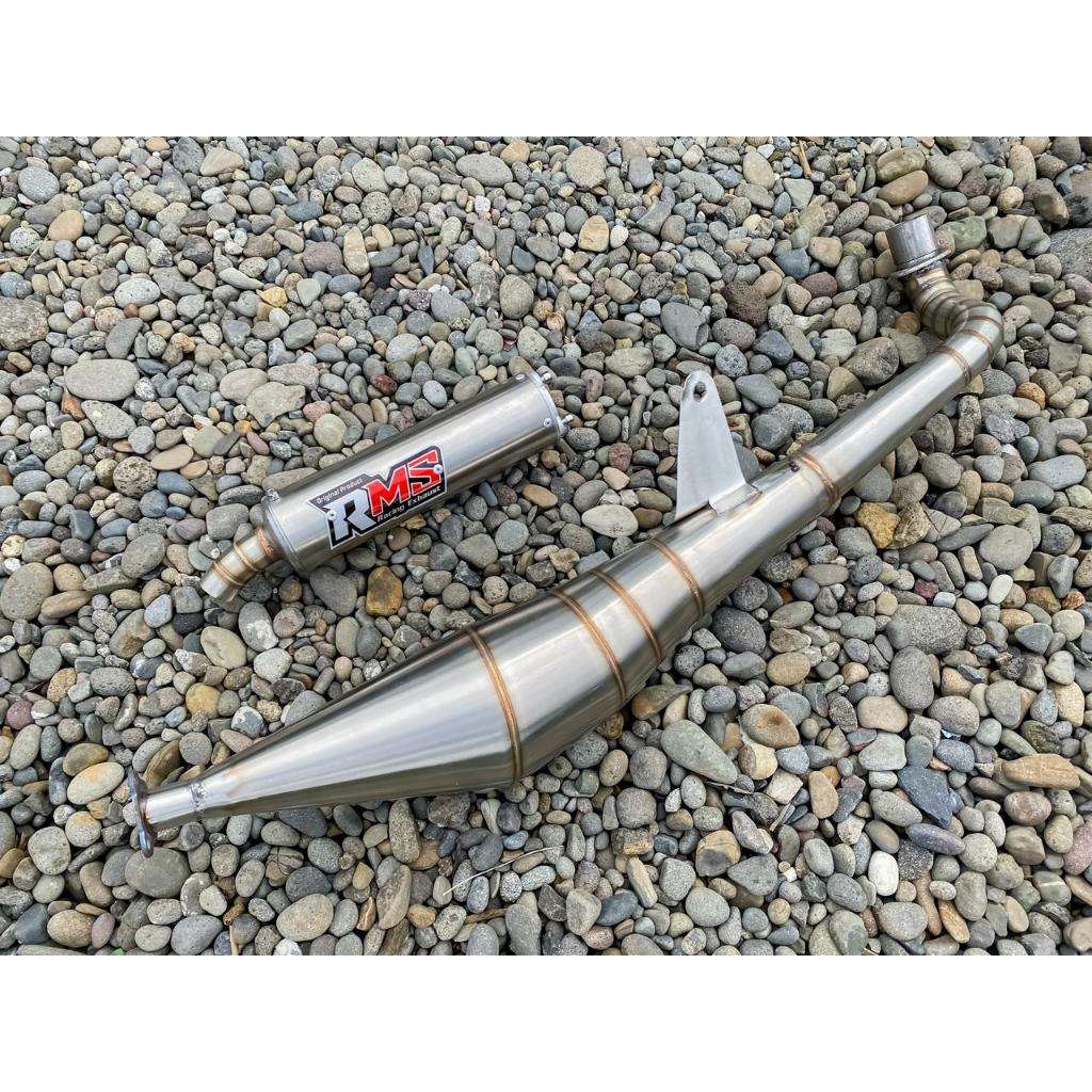 Knalpot Racing Bravo Rc 100 bravo Garing Kemrincing Racing Exhaust