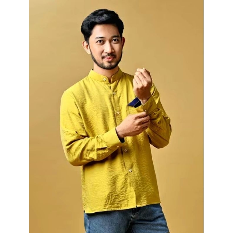 NASL Nagita Slavina Kemeja Koko Pria