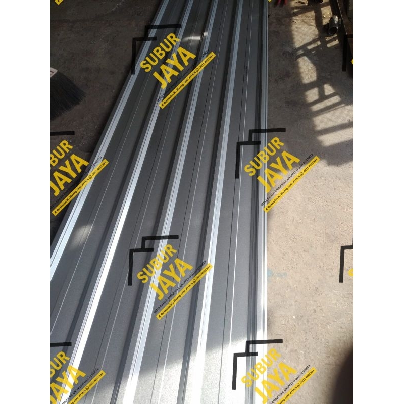 [ATAP]SPANDEK GALVALUM tebal 030 berat 1.6kg per M