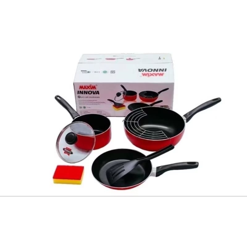 MAXIM INOVA 7PCS SET COOKWARE SET