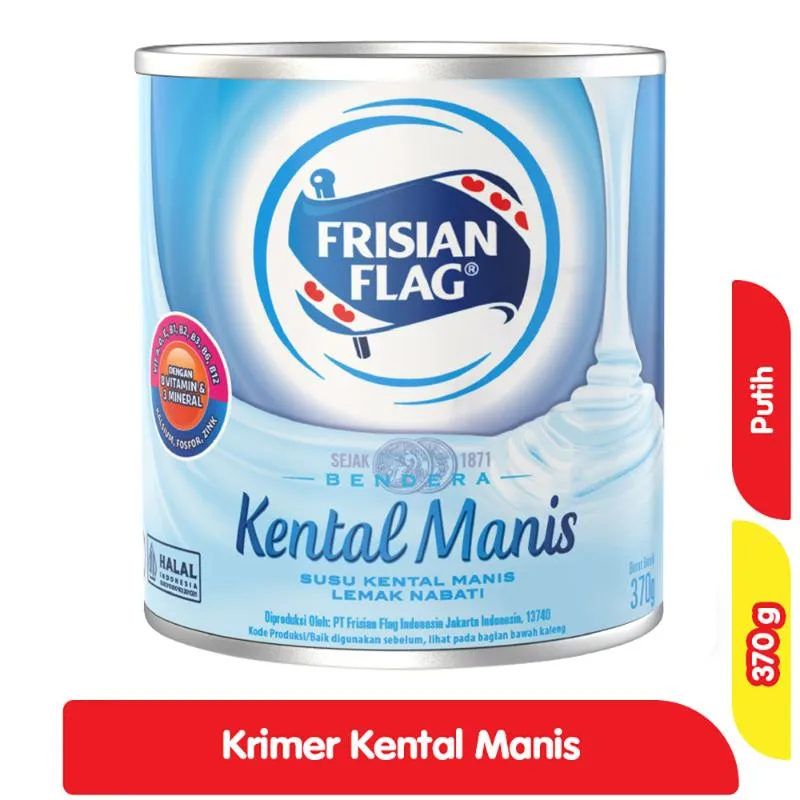 

FRISIAN FLAG KENTAL MANIS PUTIH KLG 370g