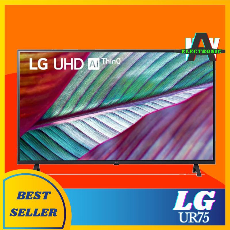 LG 43UR75 / LG 4K Smart UHD AI ThinQ TV UR75 43" - 43UR7500 | 43UR7500PSC