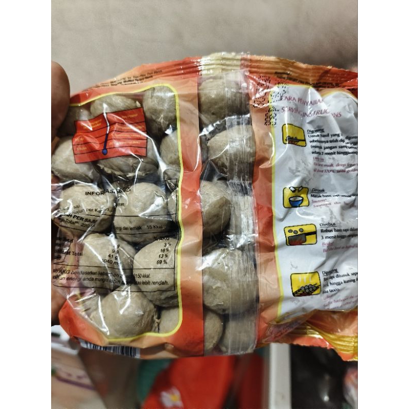 

bakso sapi essem merah isi 50 butir