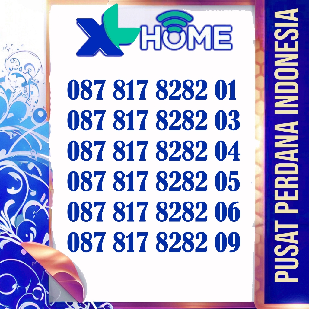 Part 16. spesial angka cantik kartu XL seri angka menarik Segel Wajib Registrasi KK dan KTP