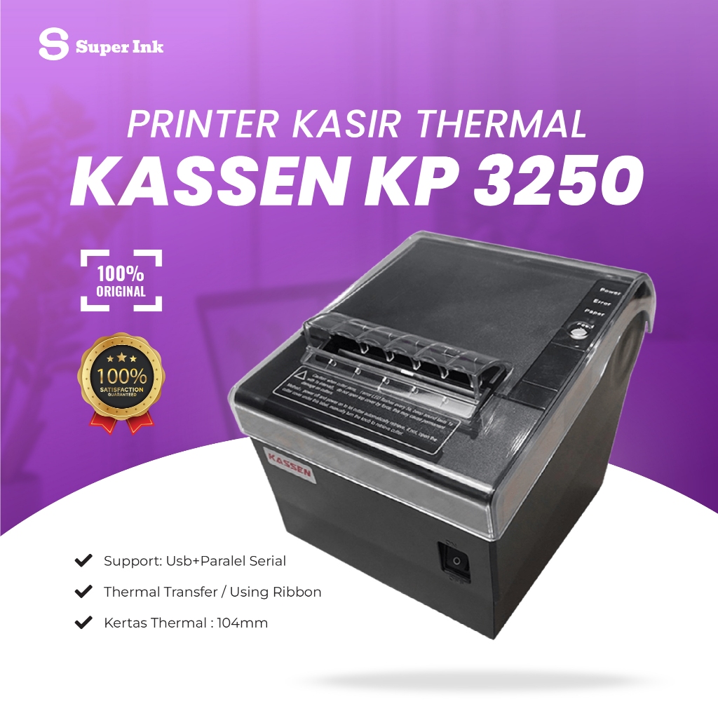 Kassen - Printer Kasir Kassen KP-3250 USB LAN Thermal Printer