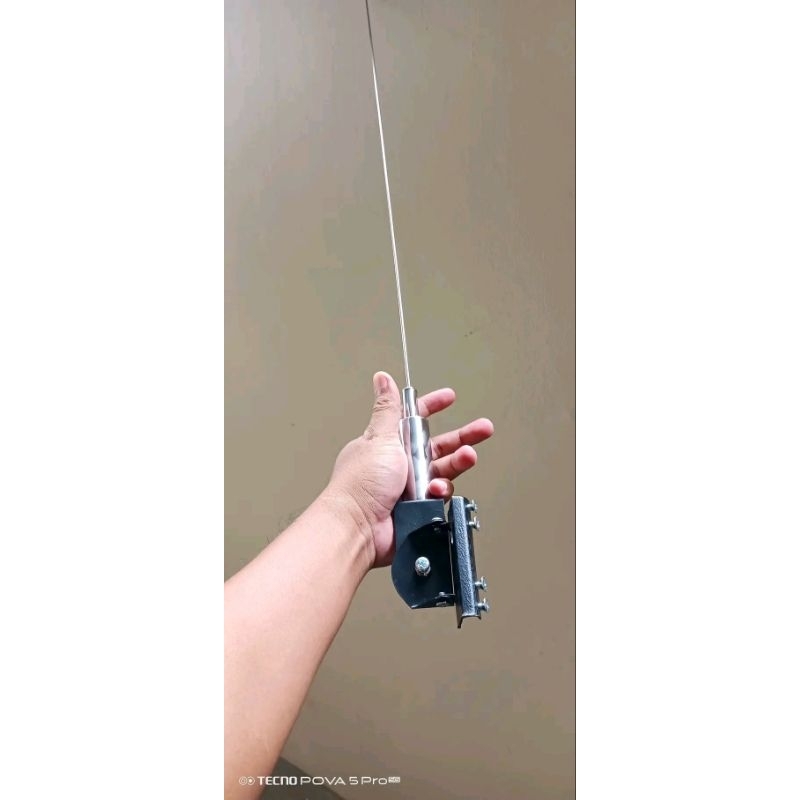 antena jepit panjang 80cm 100cm 150cm kap/pintu/bagasi mobil truk pick up