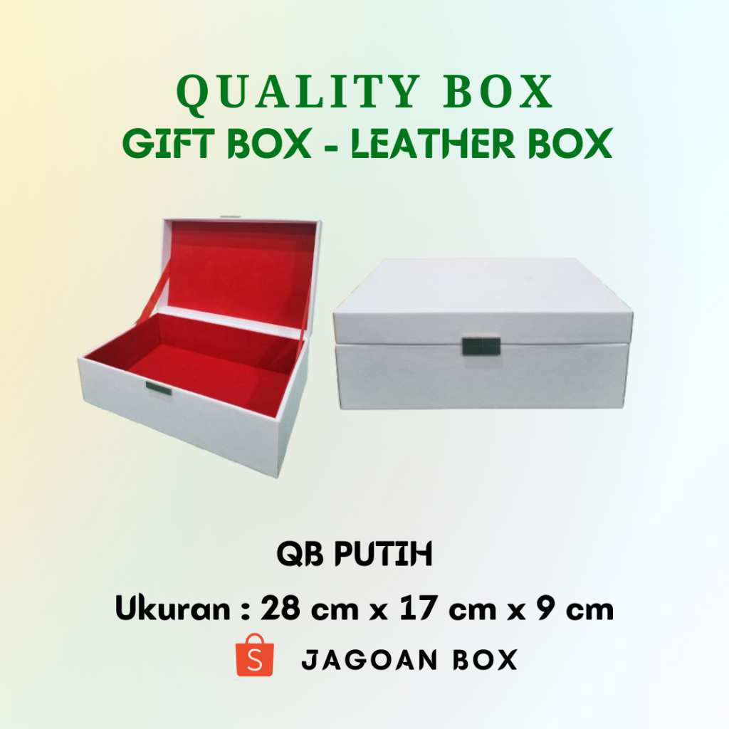 

Quality Box/ Leather Box / Box Kulit / Gift Box Premium