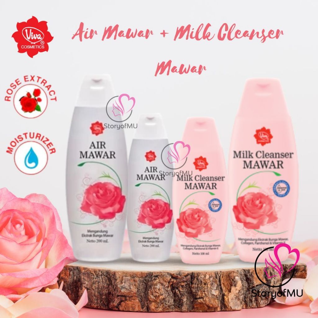 Viva Air Mawar | Milk Cleanser