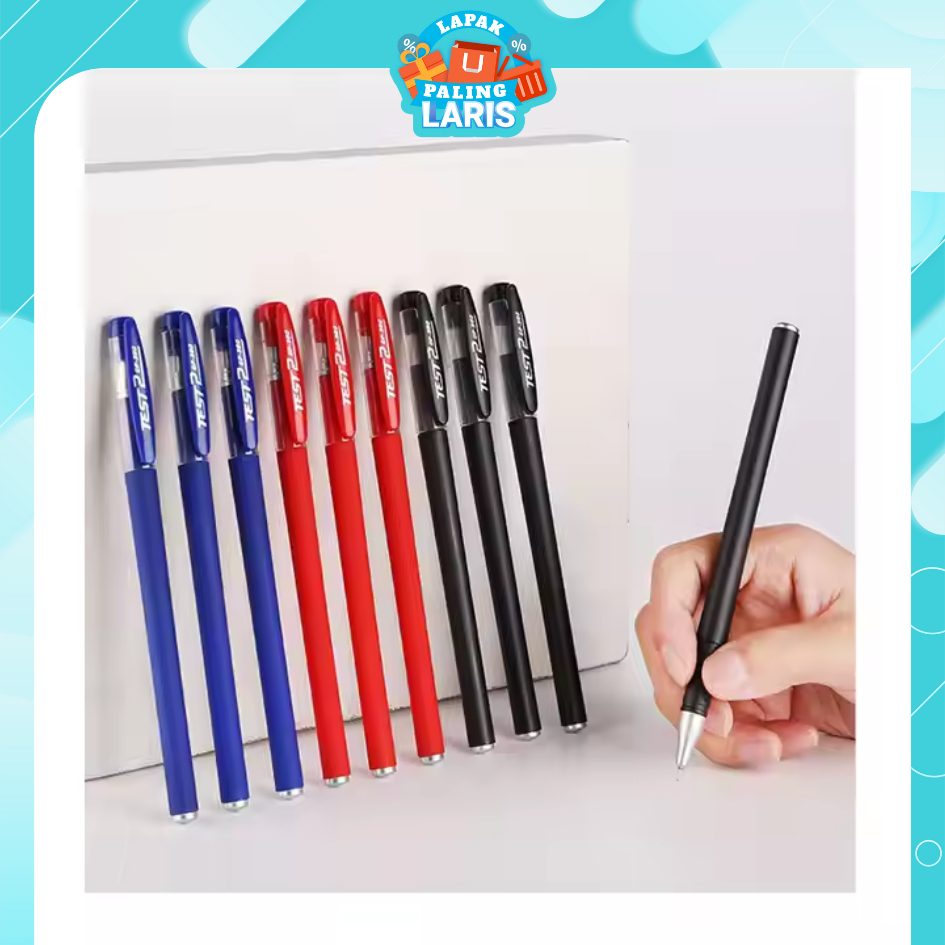 

LPL Pena Gel 0.5mm Model Tst 2 Pulpen Pen Warna Warni Ujung Lancip Alat Tulis Sekolah Kantor Bolpoint Tinta Gel Cair Atk Murah