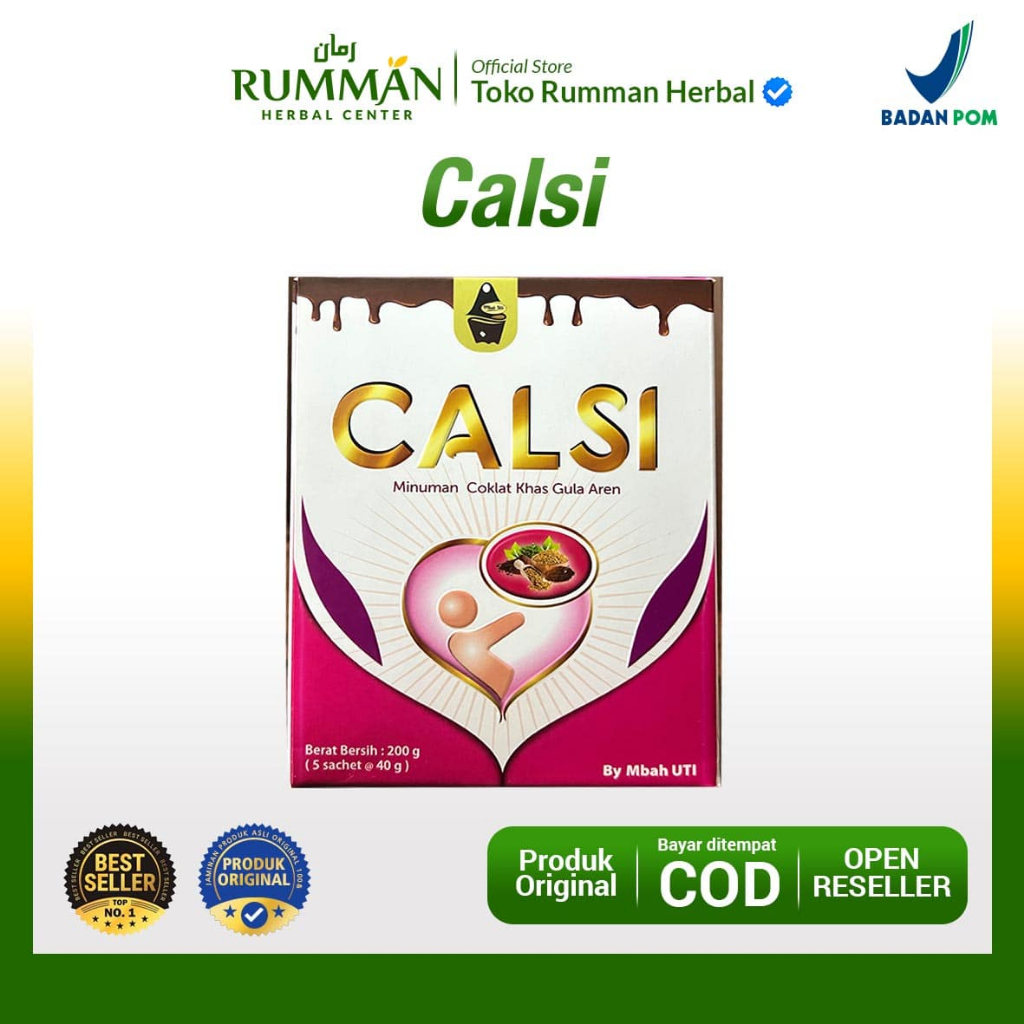 

Calsi Minuman Coklat Khas Gula Aren By Mbah Uti