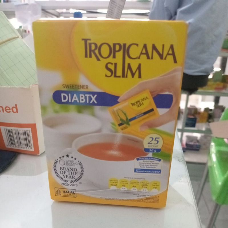 

tropicana slim sweetener diabtx