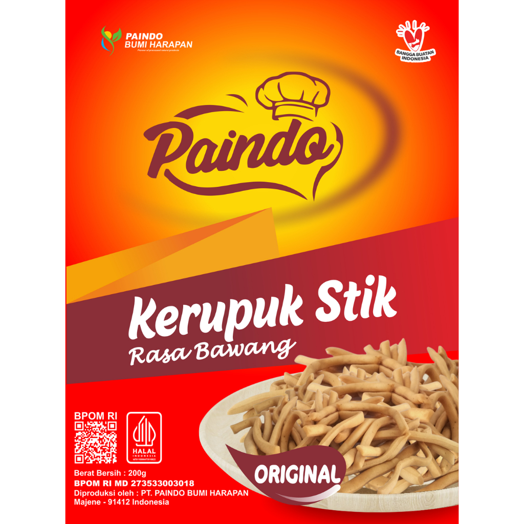 

Paindo KERUPUK STIK BAWANG