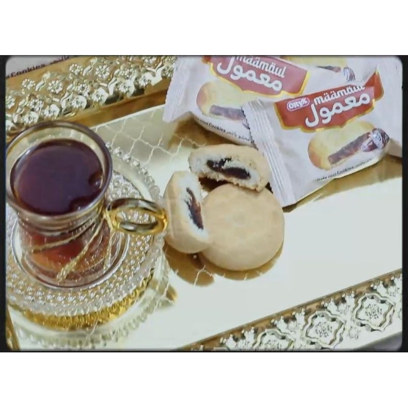 

Biskuit kurma arabia lezat enak merek mamool 1 pack isi 16