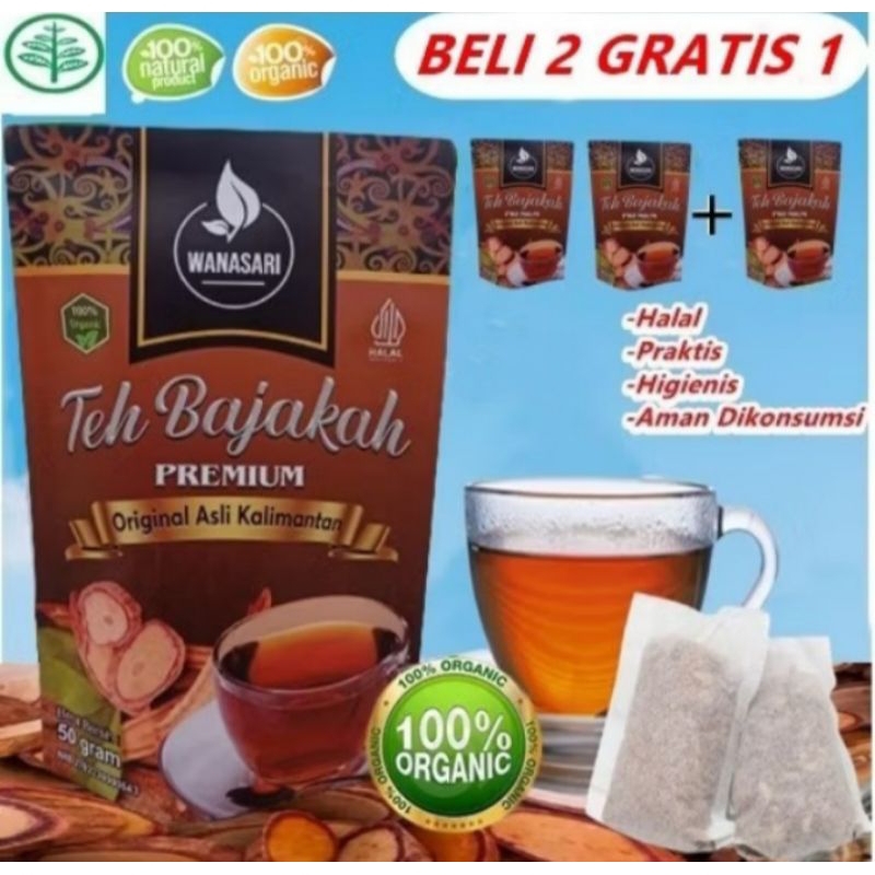

Teh bajakah teh herbal alami 100% original premium jamu ampuh murah tradisional suplemen makanan kesehatan minuman herbal