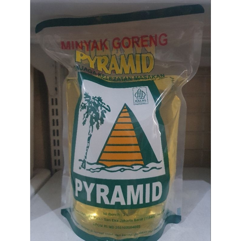 

minyak kelapa 100% Pyramid minyak goreng sameday