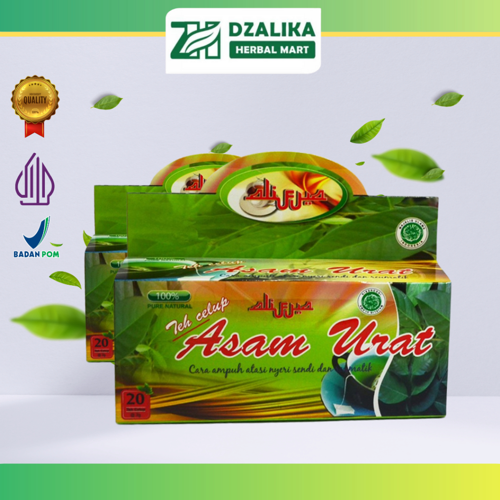 

TEH CELUP ASAM URAT ASLI RADANG SENDI PENGAPURAN DENGKUL ISI 20 KANTONG JAMU TERBUKTI ORGINAL SUPER