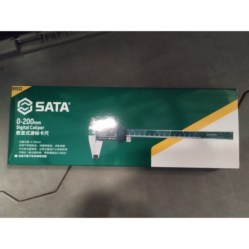 SATA Jangka Sorong 91512 Digital Caliper 0-200mm