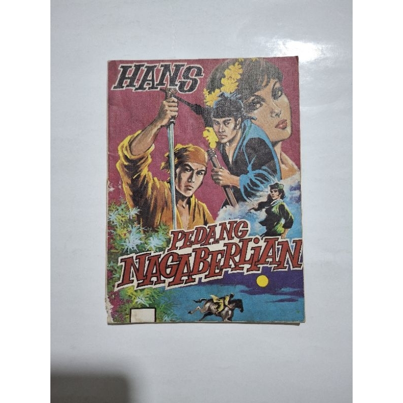 Komik pretelan silat jadul asli PEDANG NAGA BERLIAN Jilid 3 dan 10 @ 48 halaman HVS Putih-C1 karya H