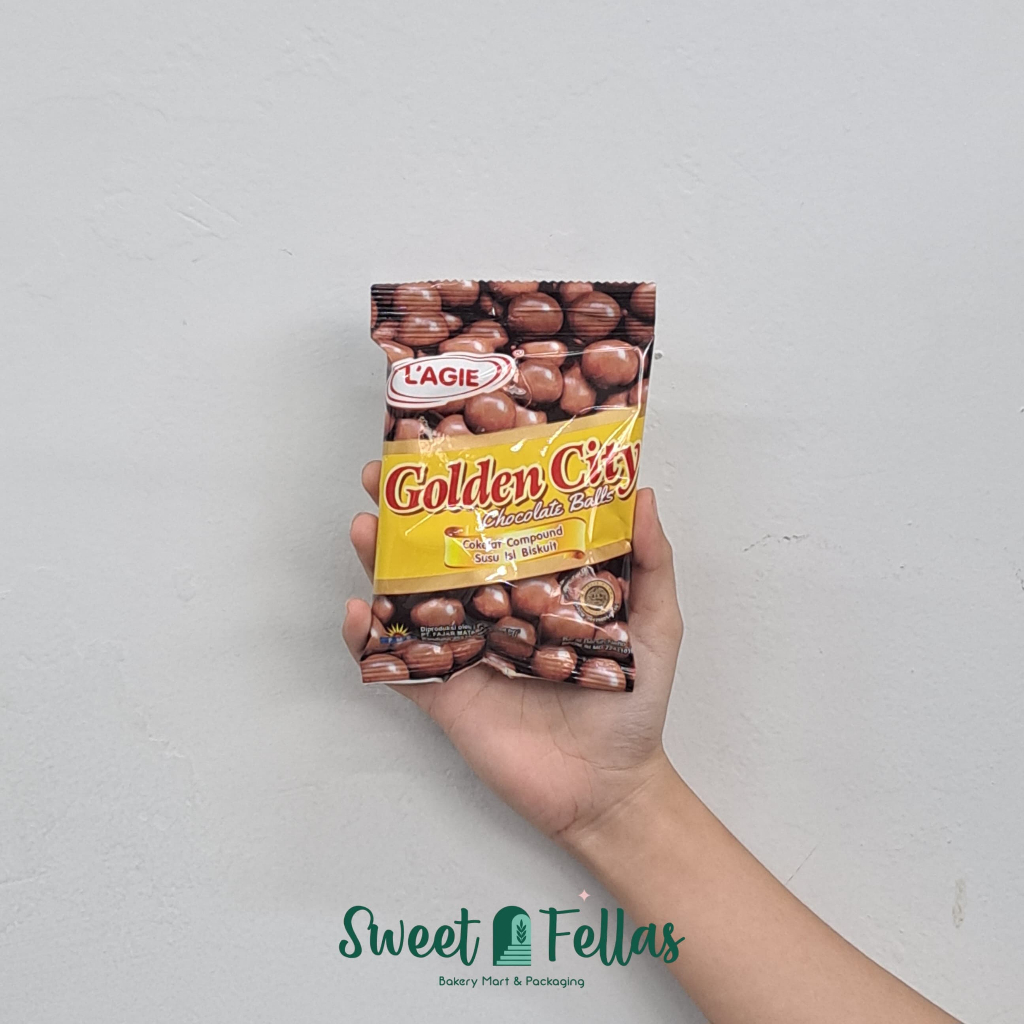 

L'agie Golden City Choco Ball 50 gr