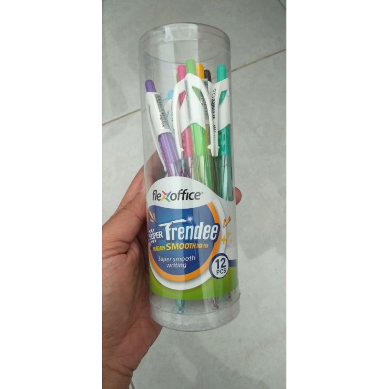 

Pulpen Trendee Flexoffice isi 12 - toples mika