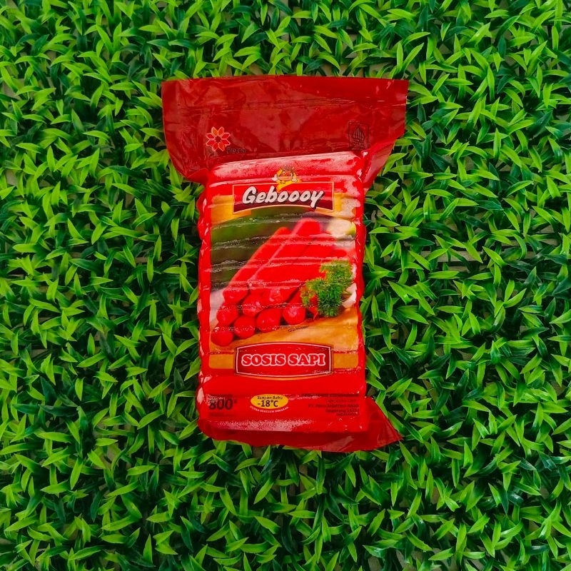 

Geboooy Sosis Sapi Merah - Berat 800gr