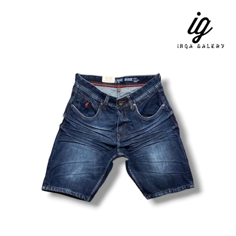 DV LVL NINE Celana Pendek Pria Wringkle Series ORIGINAL