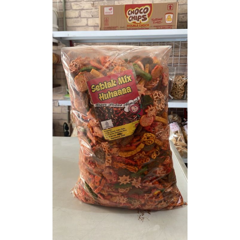 

Promo Kerupuk Seblak Mix Huha 3kg
