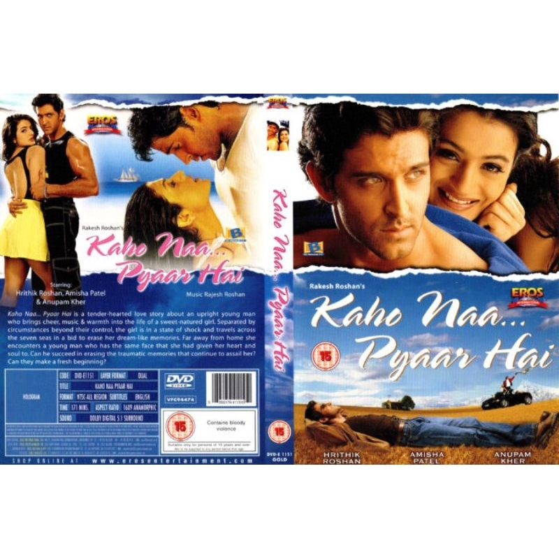 KASET FILM INDIA KAHO NAA PYAAR HAI-KASET FILM INDIA BOLLYWOOD