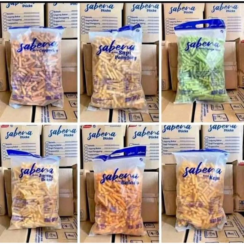 

sabena stick 340gr / stik sabena jumbo / snack stik aneka rasa