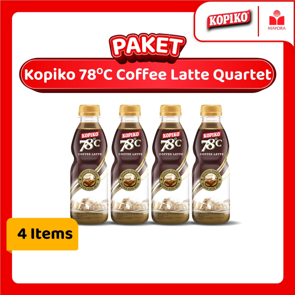 

Kopiko 78C Coffee Latte Quartet