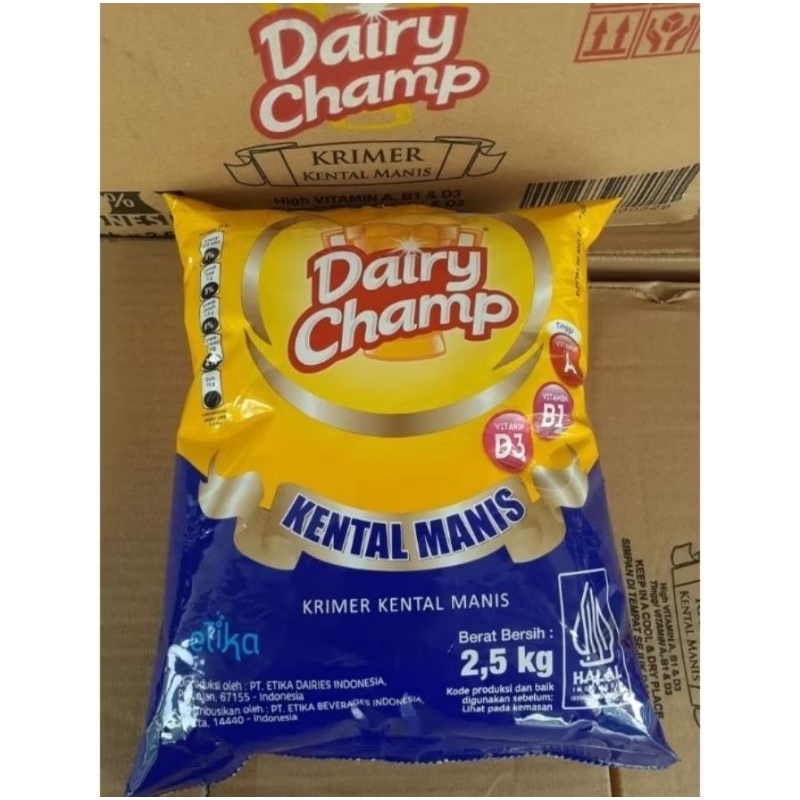 

Dairy Champ Krimer Kental Manis 2.5kg