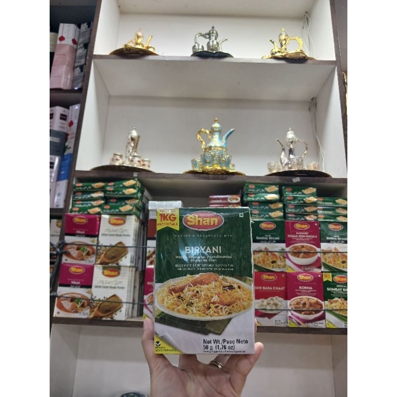 

(BPOM) Bumbu Shan biryani bumbu masak instan