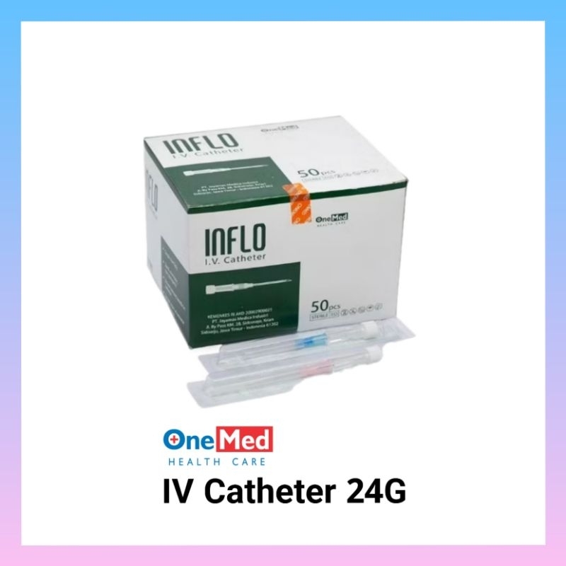 ONEMED - Inflo IV Catheter 24G (PER PC)